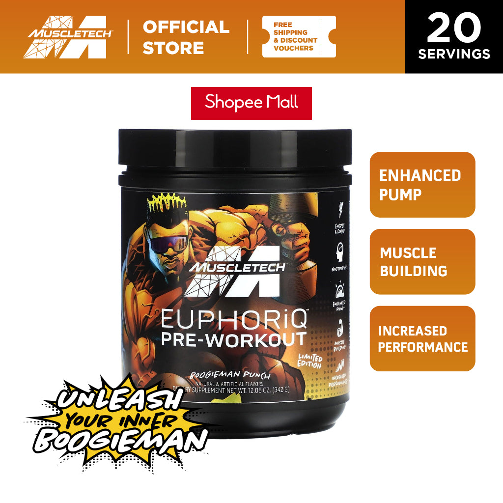 MuscleTech EUPHORiQ Pre-workouT - 20 Servings
