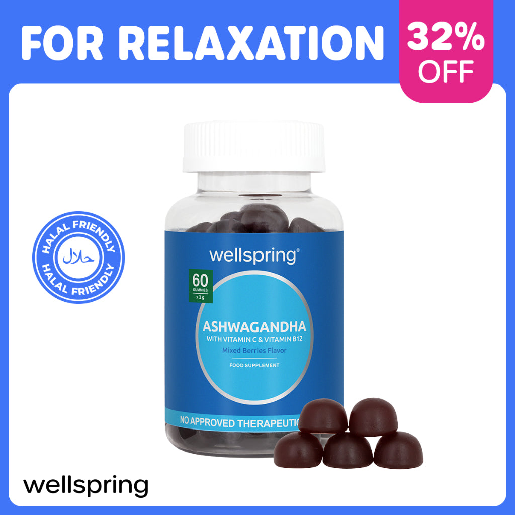Wellspring Ashwagandha Gummies: Natural Stress Relief & Mood Support