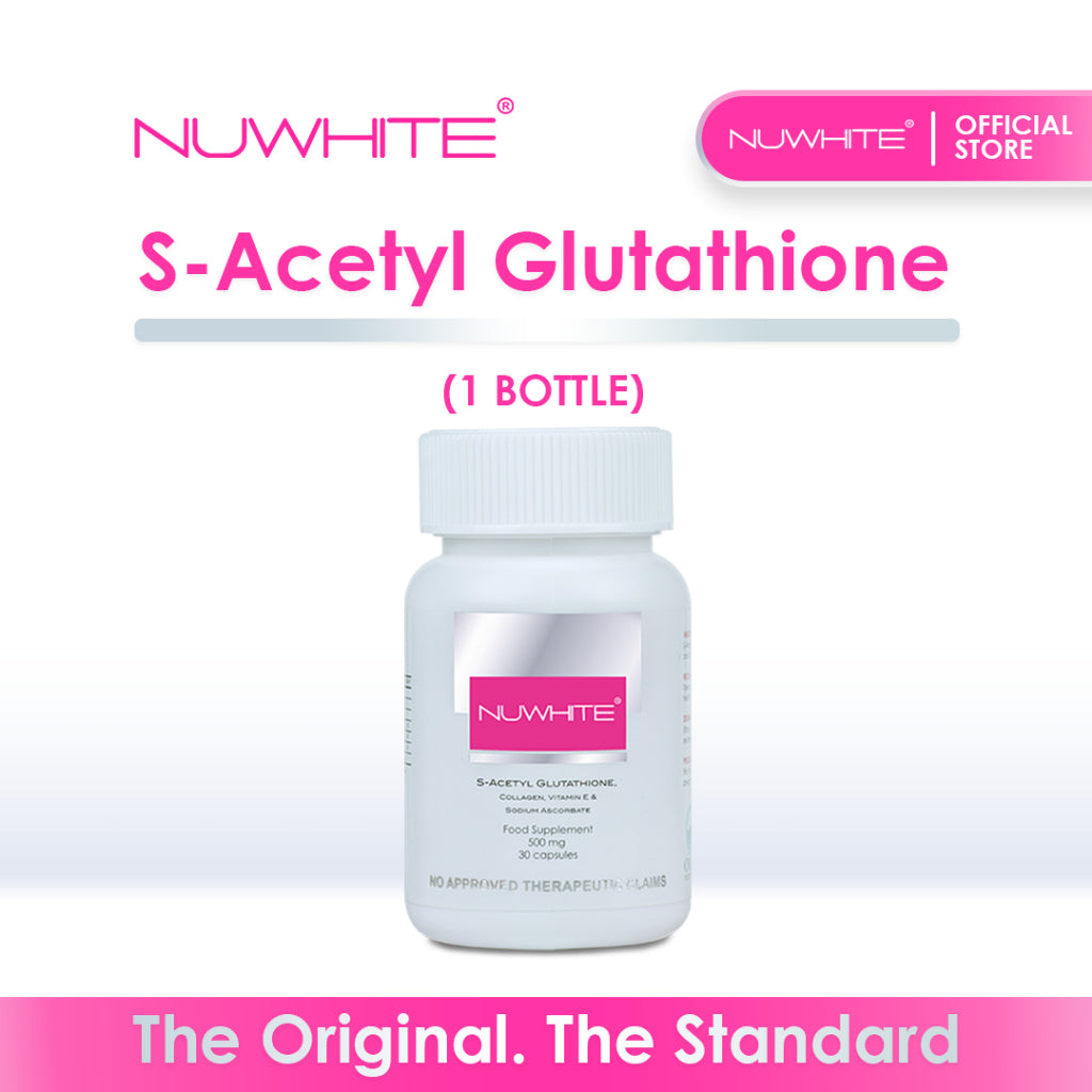 NuWhite S-Acetyl Glutathione 200mg: The Gold Standard for Fast Whitening