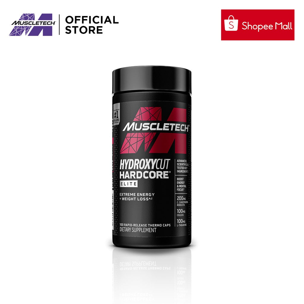 MUSCLETECH Hydroxycut Hardcore Elite 100 Capsules