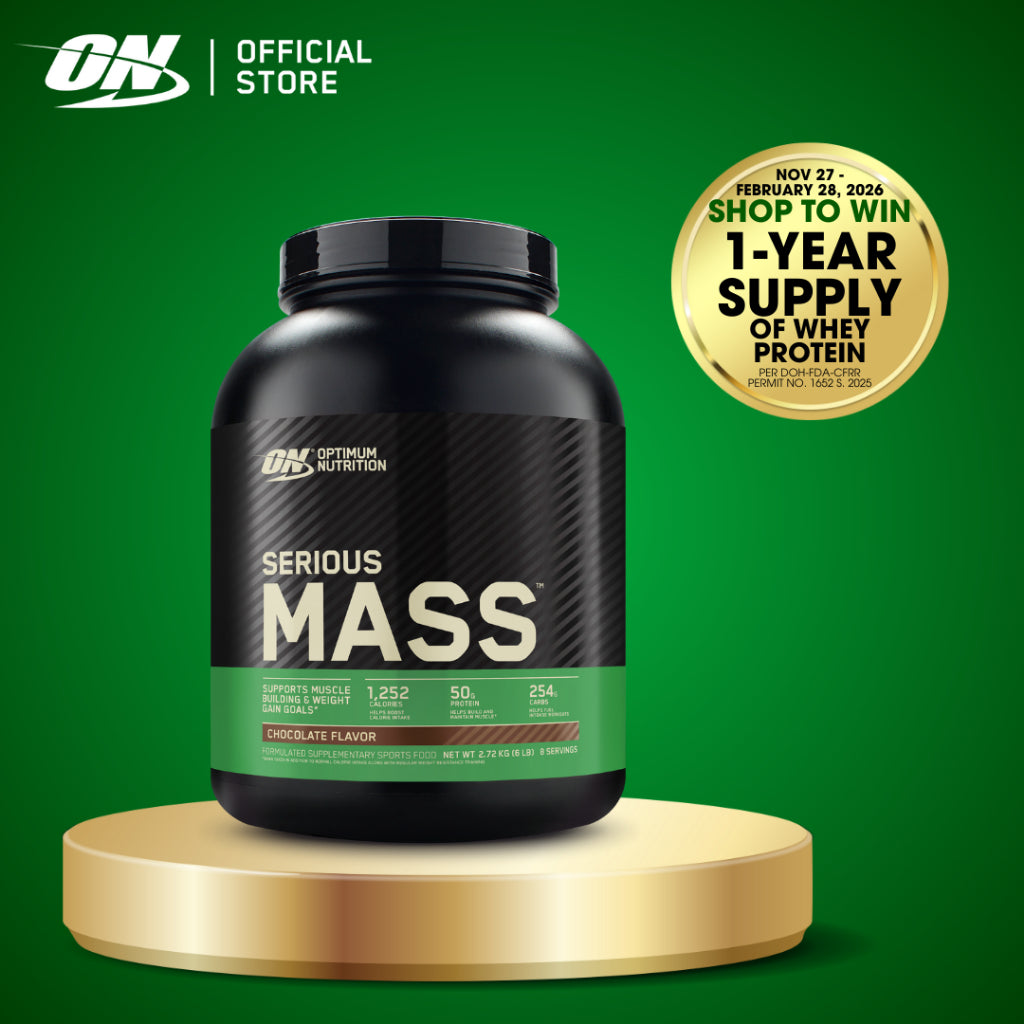 Optimum Nutrition Serious Mass Gainer Protein 6 lbs
