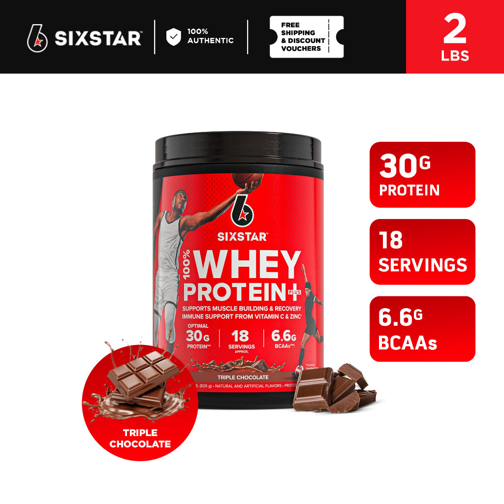 Six Star Pro Nutrition 100% Whey Protein 2 Lbs. 18 Servings