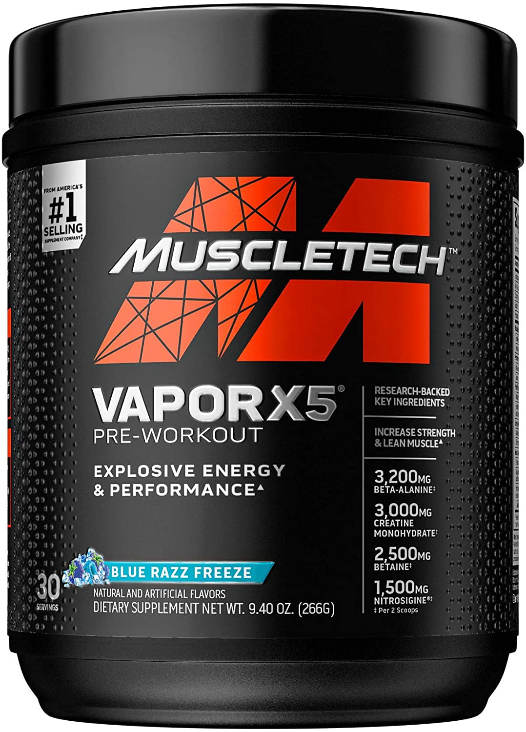 Muscletech Vapor X5 260g 30 servings
