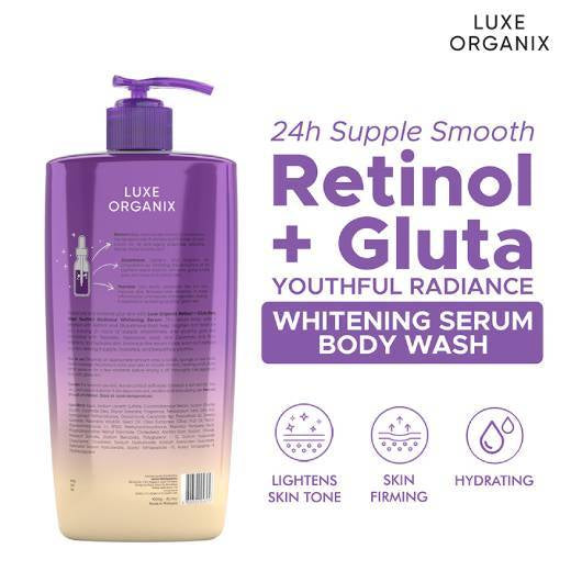 LUXE ORGANIX Retinol Serum Body Wash 1000g