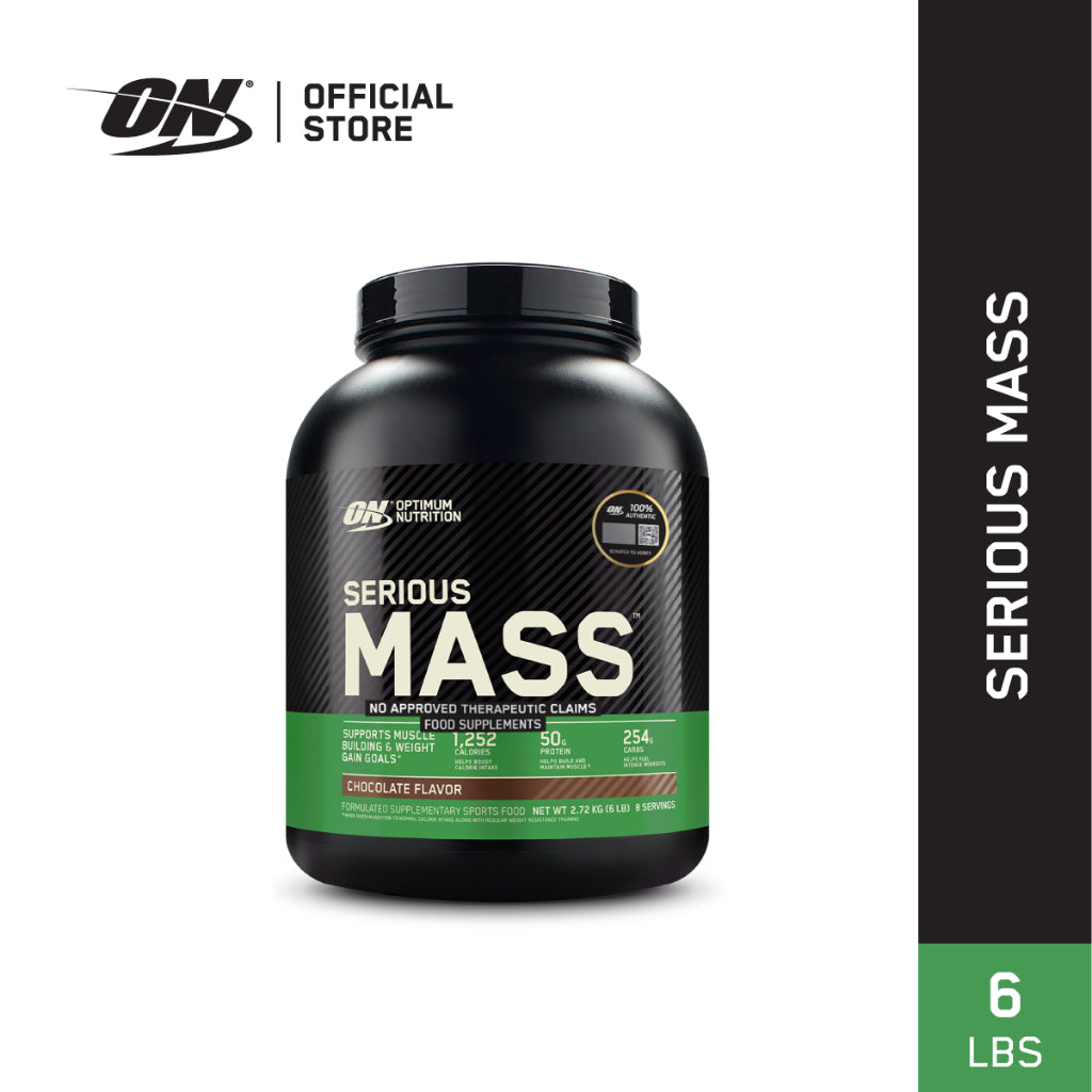 Optimum Nutrition Serious Mass Gainer Protein 6 lbs