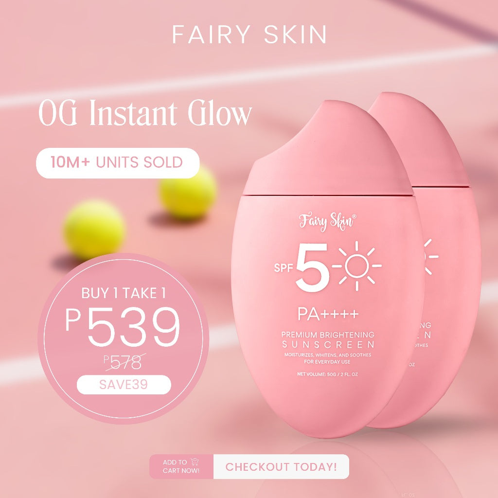 Fairy Skin Premium Brightening Sunscreen SPF 50 PA++++ | Broad-spectrum Tone Up Sunscreen