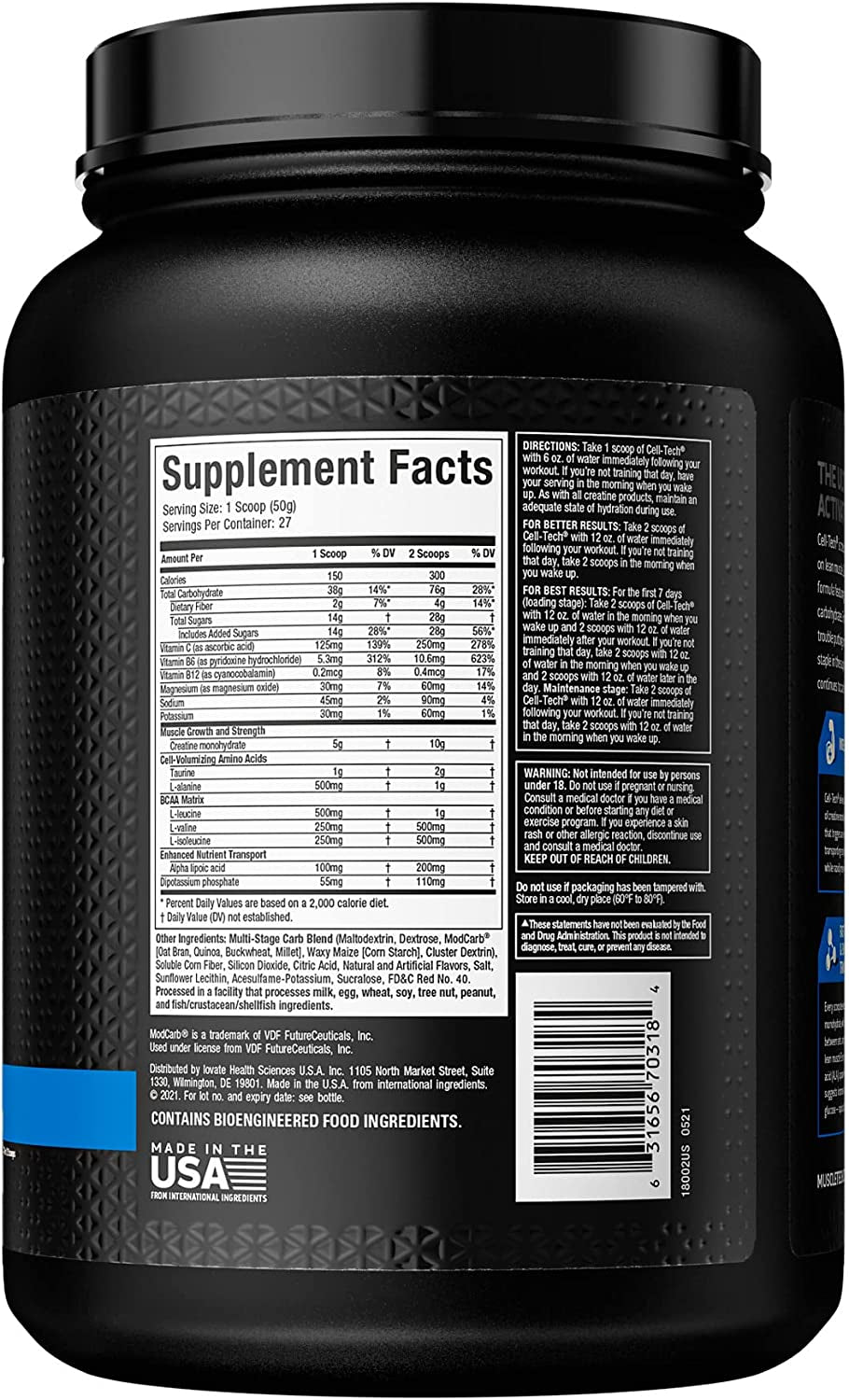 Muscletech Cell-Tech Creatine 3lbs
