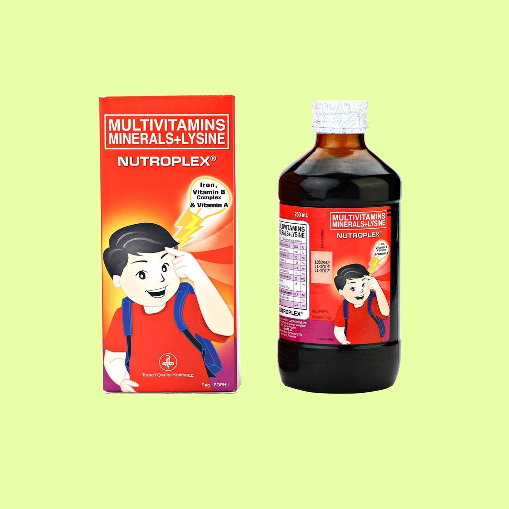 NUTROPLEX With Iron & Lysine Syrup 250ml