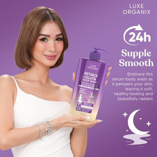 LUXE ORGANIX Retinol Serum Body Wash 1000g