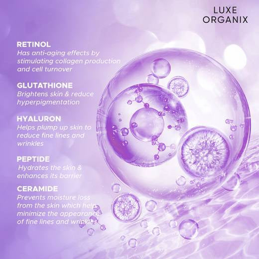 LUXE ORGANIX Retinol Serum Body Wash 1000g