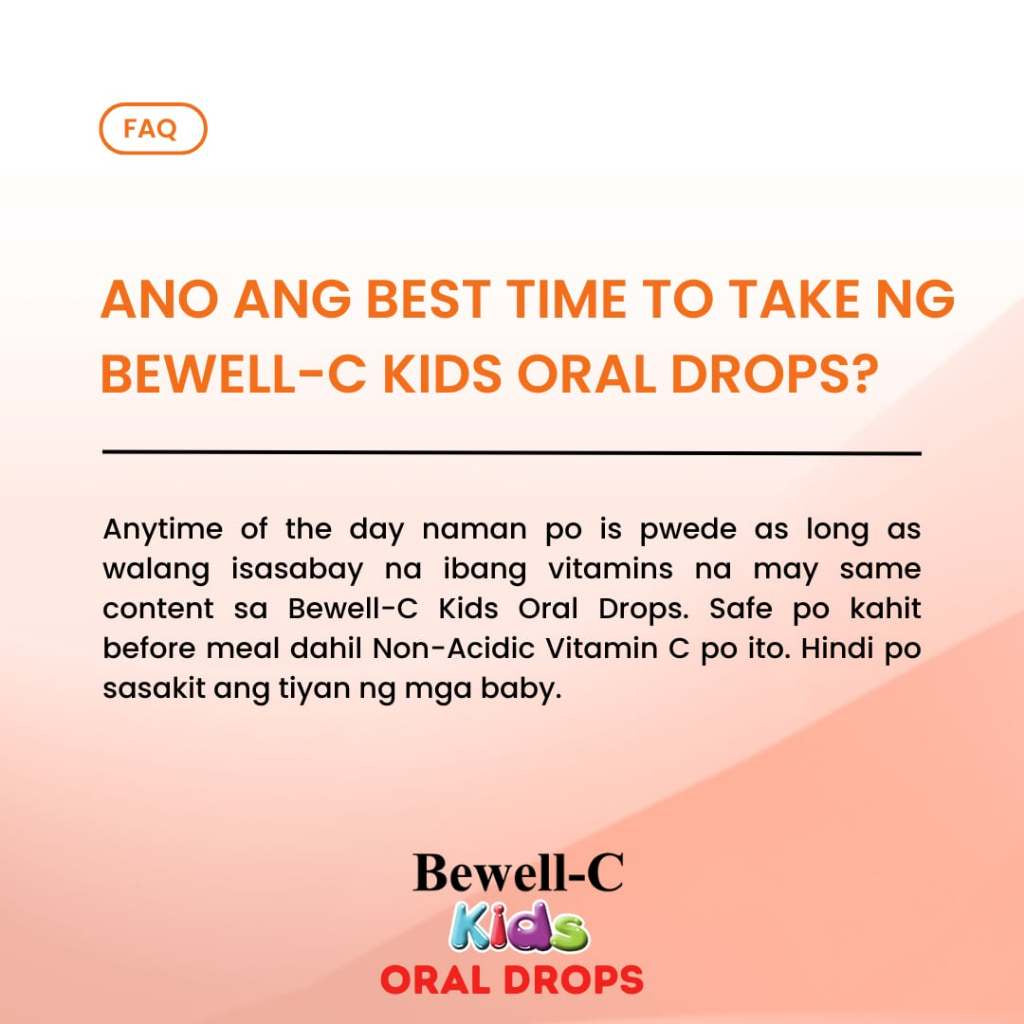 Bewell-C Kids Non-Acidic Vitamin C With Zinc 30ml Bottle