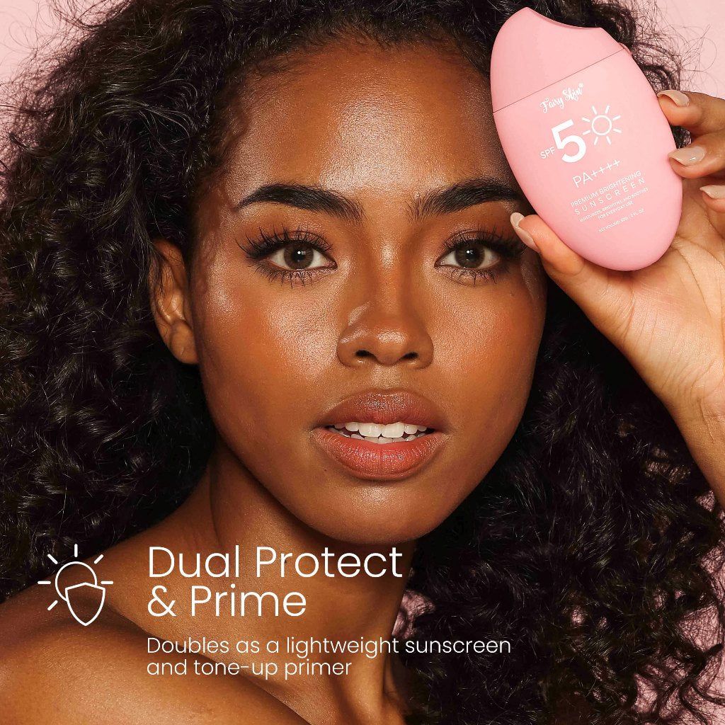 Fairy Skin Premium Brightening Sunscreen SPF 50 PA++++ | Broad-spectrum Tone Up Sunscreen