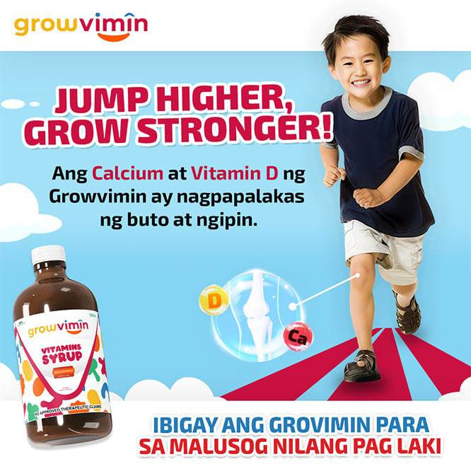 Best Vitamins for Kids: Growvimin with CGF & Lysine (FDA Approved)