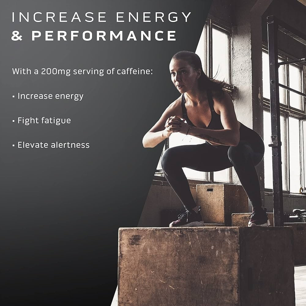 MuscleTech Platinum 100% Caffeine, 220 mg, 125 Tablets